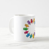 Kreis der Stifte Kaffeetasse (Vorderseite Links)