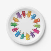 Kreis der Stifte Pappteller (Vorderseite)