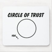 KREIS DER VERTRAUENSGÜTER MOUSEPAD (Vorne)