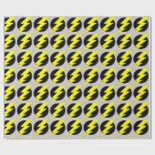 Kreis des Blitzes Geschenkpapier (Flach)