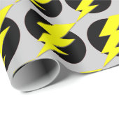 Kreis des Blitzes Geschenkpapier (Rolleneckpunkt)