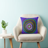 Kreis des Lebens Multicolor Throw Kissen (Stuhl )