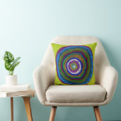 Kreis des Lebens Multicolor Throw Kissen (Stuhl )