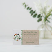 Kreis des Lebens Visitenkarte (Stehend Vorderseite)