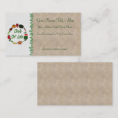 Kreis des Lebens Visitenkarte (Vorne/Hinten)