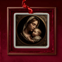 „Kreis des Lichts: Madonna und Kind“ Schmuck