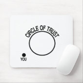 Kreis des Vertrauens Mousepad (Mit Mouse)