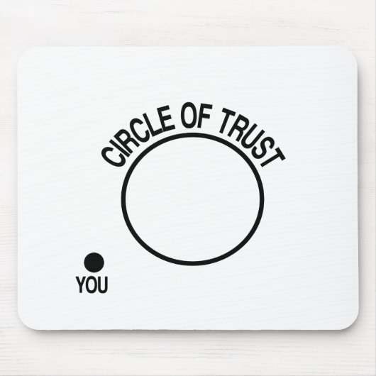 Kreis des Vertrauens Mousepad (Vorne)