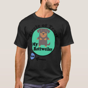 Kreis des Vertrauens Niedlich Rottweiler T-Shirt