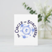 Kreis des Zaubergeflügels Postkarte (Stehend Vorderseite)