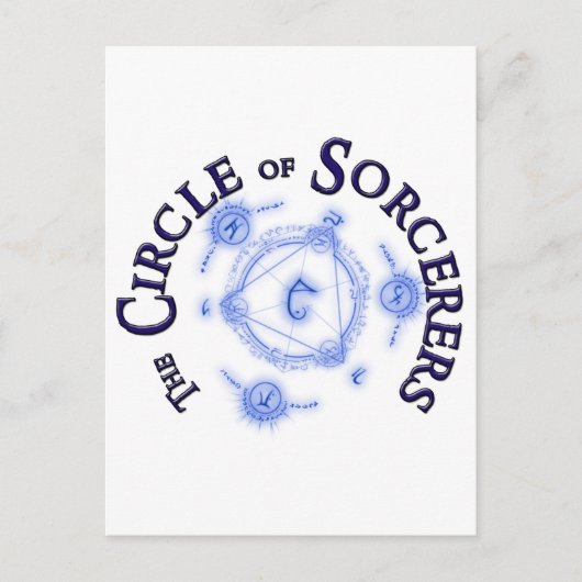 Kreis des Zaubergeflügels Postkarte (Vorderseite)