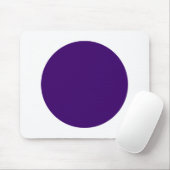 Kreis - DP Lila auf Weiß Mousepad (Mit Mouse)