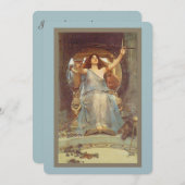 Kreis Einladung (Vorne/Hinten)