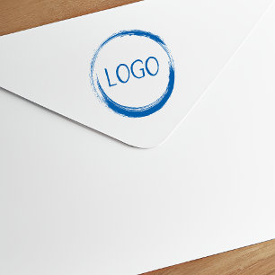 Kreis Firmenlogo Promo Permastempel