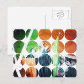 Kreis-Foto-Postkarte Postkarte (Vorne/Hinten)