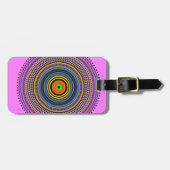 Kreis Gepäckanhänger (Vorderseite horizontal)