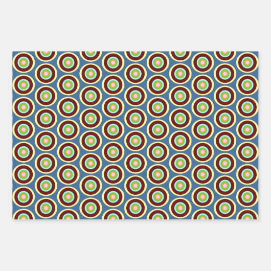 Kreis Geschenkpapier Set (Vorderseite)