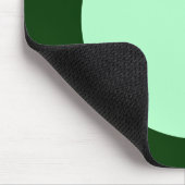 Kreis - Ghost grün und dk grün Mousepad (Ecke)
