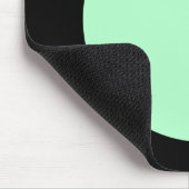 Kreis - Ghost grün und schwarz Mousepad (Ecke)