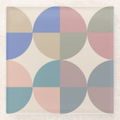 Kreis Glasuntersetzer (Vorderseite)