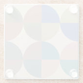 Kreis Glasuntersetzer (Rückseite)