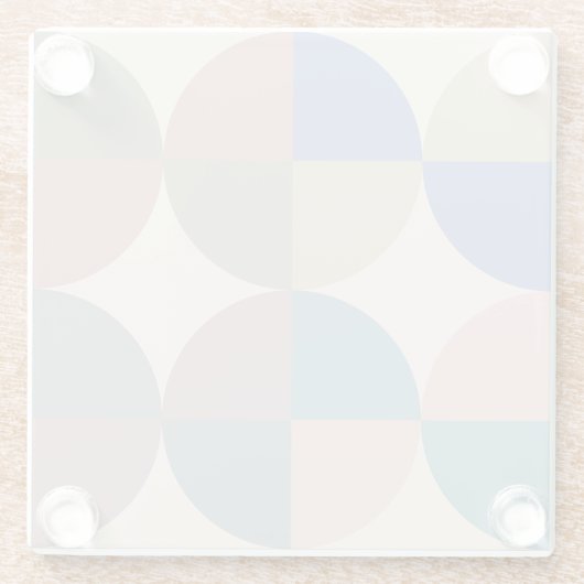 Kreis Glasuntersetzer (Rückseite)