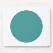 Kreis - grün und weiß mousepad (Vorne)