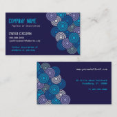 Kreis-Gruppen-Visitenkarte Visitenkarte (Vorne/Hinten)