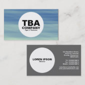 Kreis - Jet Stream Visitenkarte (Vorne/Hinten)