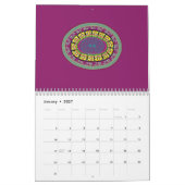Kreis-Kranz-Kalender Kalender (Jan 2027)