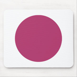 Kreis - Krim und Weiß Mousepad