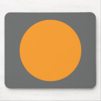 Kreis - Licht Orange mit Grau