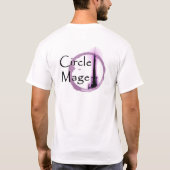 Kreis Mage - älterer Enchanter T-Shirt (Rückseite)