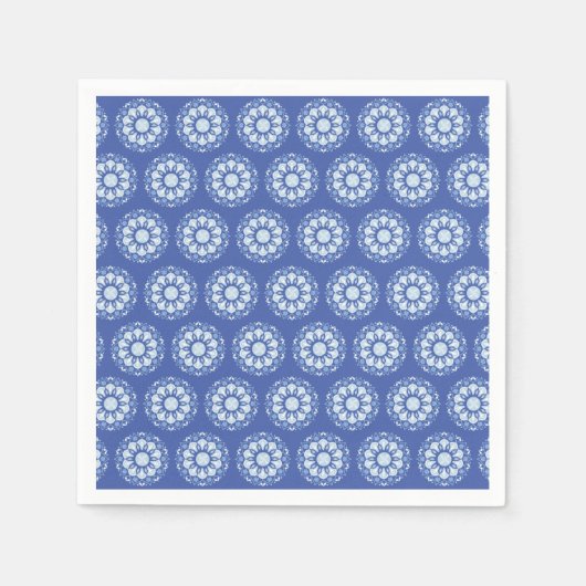 Kreis-Mandala-Muster Serviette (Vorderseite)