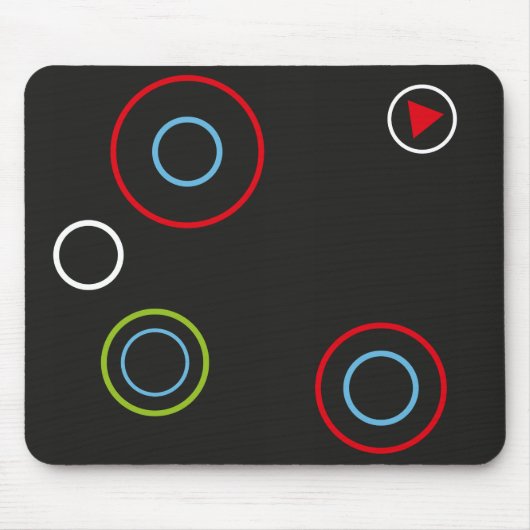 Kreis-Mauspad Mousepad (Vorne)