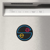 Kreis "Meer" Magnet (In Situ (Geschirrspüler))