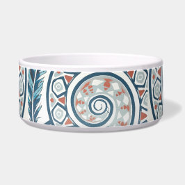 Kreis mit Feder Napf