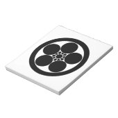 Kreis mit Umebachi Notizblock (Rotiert)