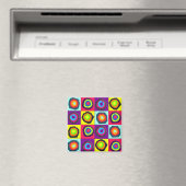 Kreis-Muster Magnet (In Situ (Geschirrspüler))