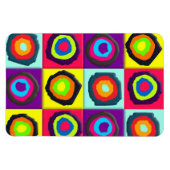 Kreis-Muster  Magnet (Horizontal)