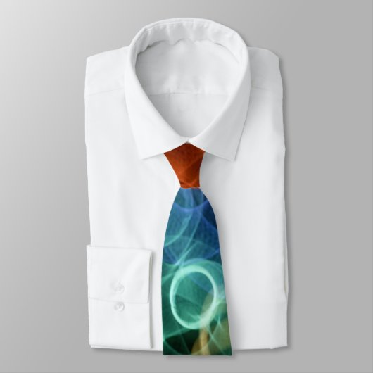 Kreis-Neonlicht-Krawatte Krawatte (Gebunden)