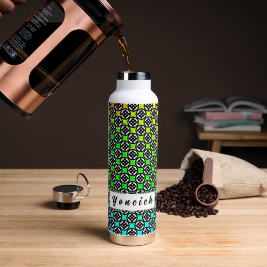 Kreis neun von Kenneth Yoncich Trinkflasche (Kaffee)