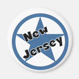 Kreis New-Jersey Magnet