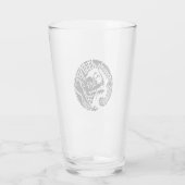 Kreis Nichirens Sektendrache Glas (Rückseite)
