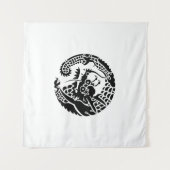 Kreis Nichirens Sektendrache Wandteppich (Vorderseite (Horizontal))