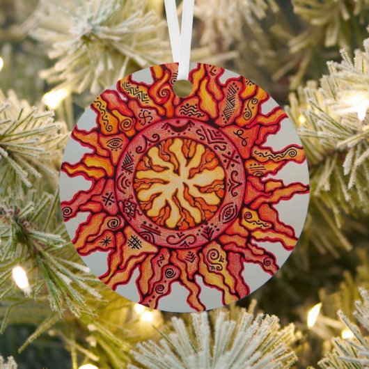 Kreis Ornament aus Metall (InSitu)