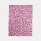 Kreis-Paillette-Schein-glänzender Schimmer Fleecedecke (Vorderseite)