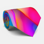 Kreis-Raserei Krawatte (Gerollt)