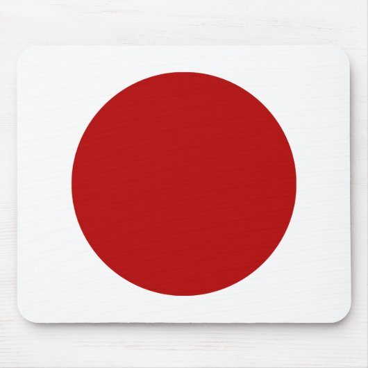 Kreis - Ruby mit Weiß Mousepad (Vorne)