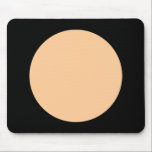 Kreis - Sand mit Schwarz Mousepad<br><div class="desc">Ein Mauspad mit einem Kreis- oder Spotmotiv in zwei Tönen oder Farben. Ein schönes,  einfaches,  unkompliziertes Design an sich oder ideal als Ausgangspunkt für weitere Anpassungen.</div>